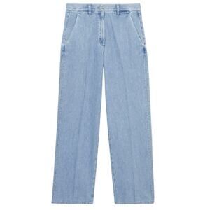NWOT COS Straight-Leg Denim Trouser‎ High Rise Jean Women 4, Fits a 2 Light Wash